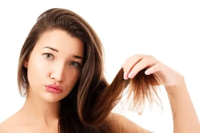 rambut kering sebelum jalan