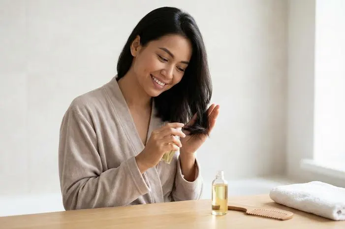 conditioner dan hair serum